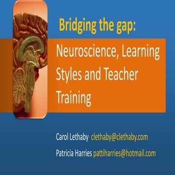 Neuroscience Presentation TESOL 2015