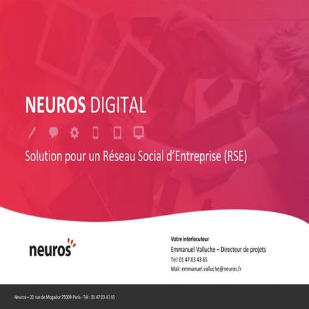 Solution pour un Réseau Social d'Entreprise (RSE)