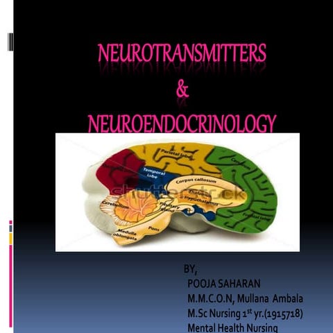 Neurotransmitter and neuroendocrinology