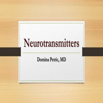 Neurotransmitters