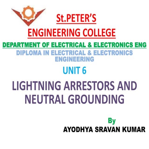 Neutral grounding  sra1 n