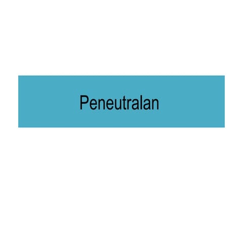 peneutralan tingkatan 4