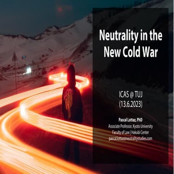 Neutrality in the new Cold War | PDF