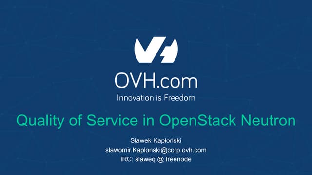 Neutron qos overview