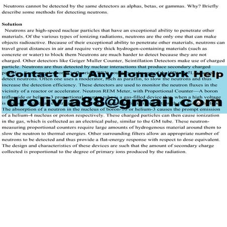 Neutrons cannot be detected by the same detectors as alphas, betas, o.pdf