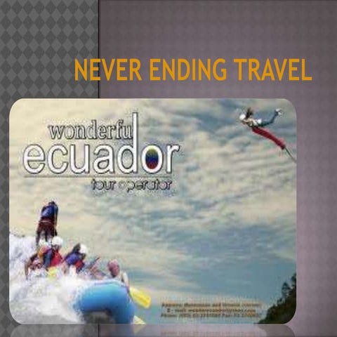 Never ending travel | PPT