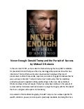 never enough donald trump and the pursuit of success pdf
