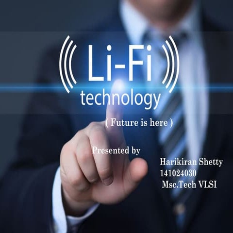 light Fidelity by Harikiran Shetty Manipal University