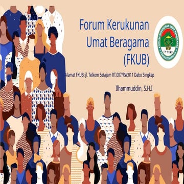 FKUB Lingga (Forum Kerukunan Umat Beragama) | PPTX