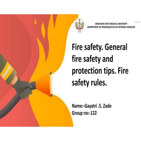 Fire safety general fire safety protection | PDF
