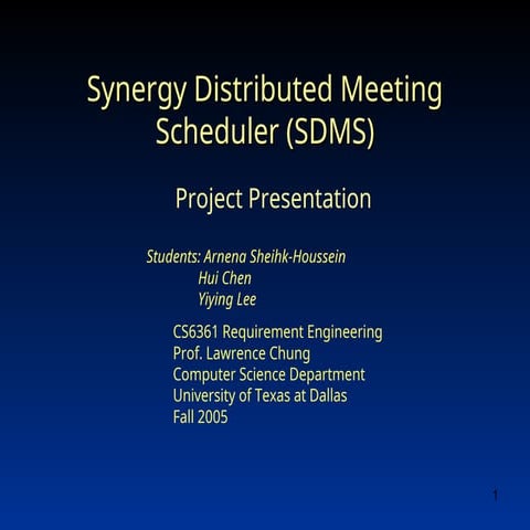 NEW-ArnenaIngridHui.ppt on meeting schedule