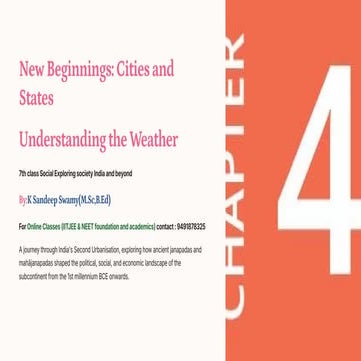 New-Beginnings-Cities-and-States.pdf7th class/social exploring society India ...
