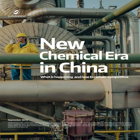 The New Chemical Era in China