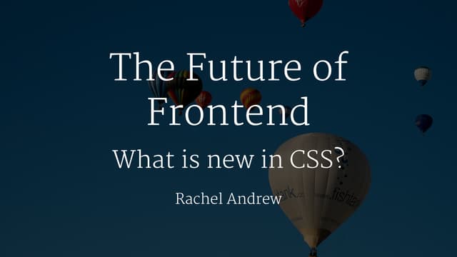 The Future of Frontend - what is ne...