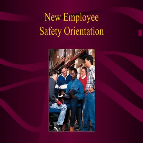 New Employee Safety Orientation