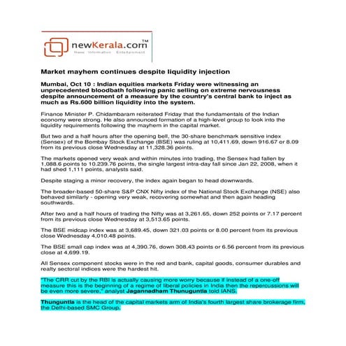Social Media for Central Banking / Reserve Bank of India | PDF