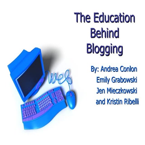 New Media Blogging Presentation