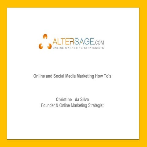 New Media Marketing Presentation