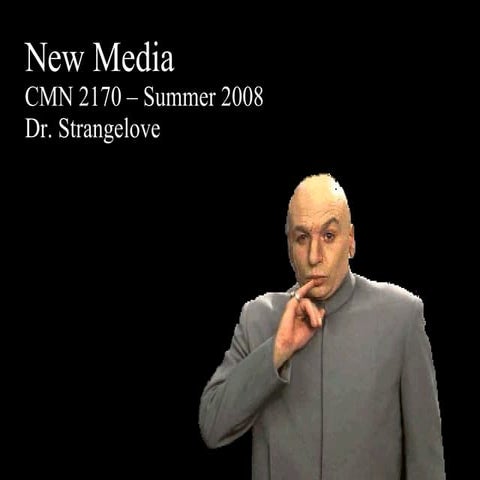 New Media Spring 2008 -- Intro