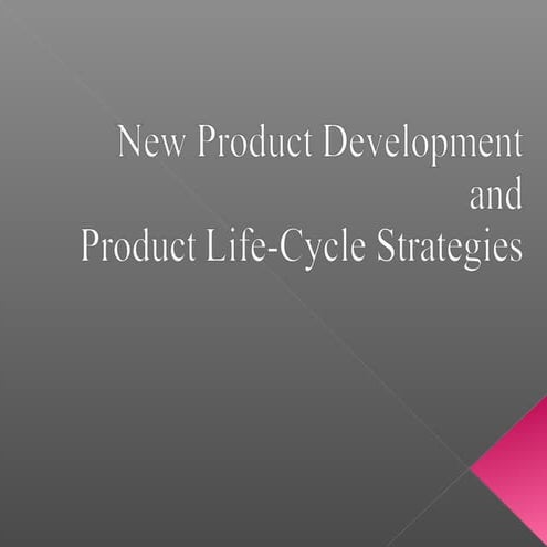 New product-development