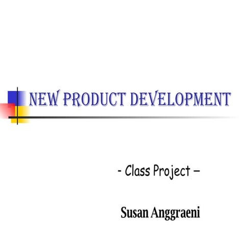 New Product Development