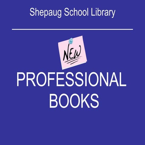 New Professional Books For 2008