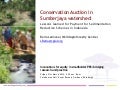 Conservation Auction in Sumberjaya watershed: Lessons learned for Payment for Sedimentation Reduction Schemes in Indonesia