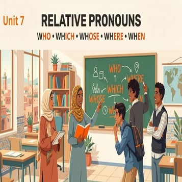 Mastering Relative Pronouns: Who, Which, Where, When, Whose Explained ...