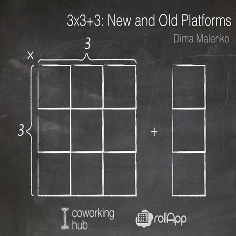 3x3+3 #6 New and old platforms
