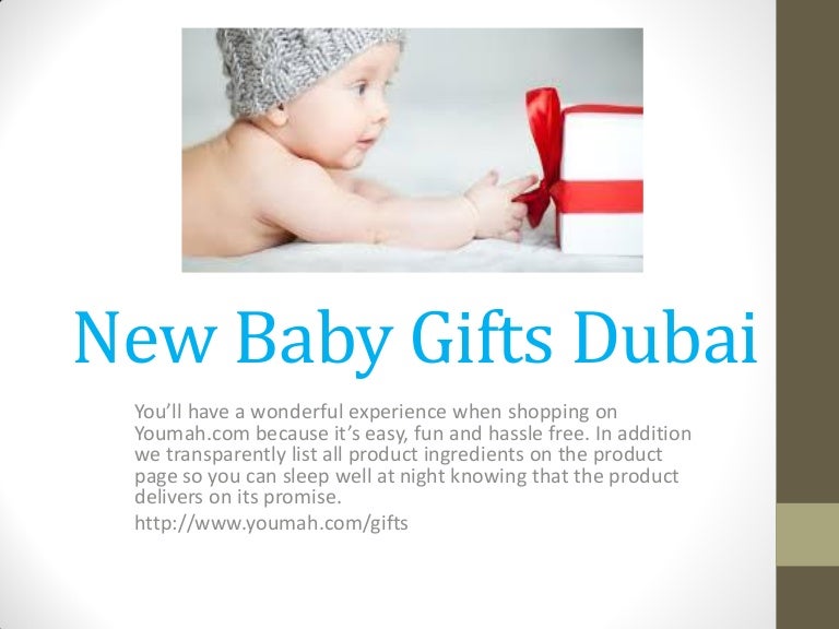 New baby gifts dubai
