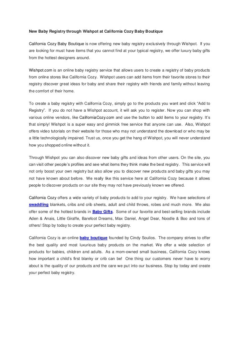 california baby boutique