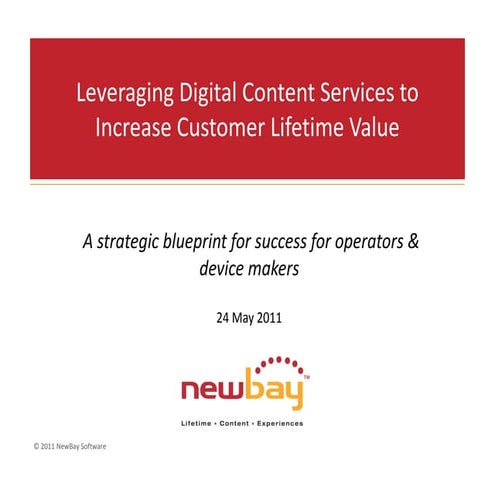 Leveraging Digital Content Services to Increase Customer Lifetime Value