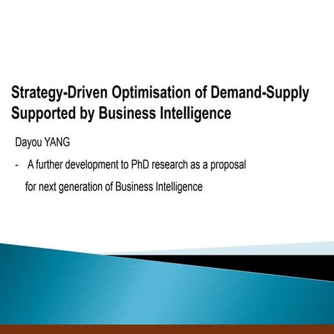 Business Intelligence Research