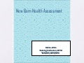 Newborn assessment