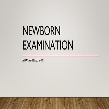 Delivery point screening-Head to toe examination.pptx