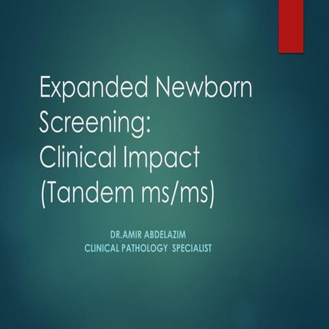 Newbornscreening kuwait