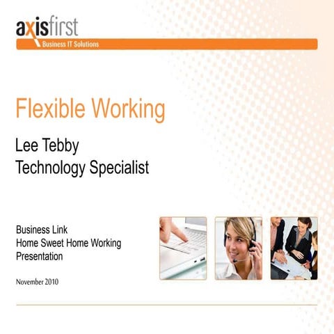 New branding flexible working presentation