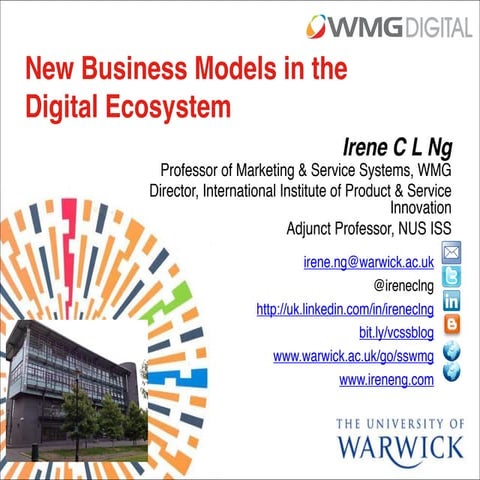 New Business Models in the Digital Ecosystem