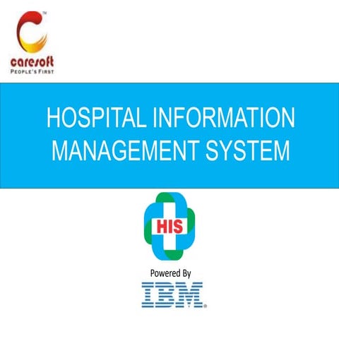 Hospital management-information-system-hMIS | PPT