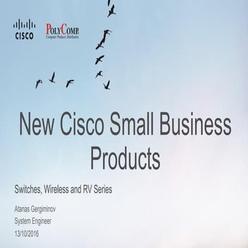 New Cisco Small Business Products