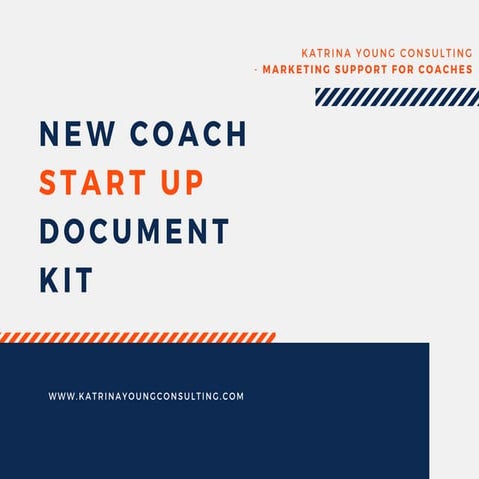 New coach start up kit    