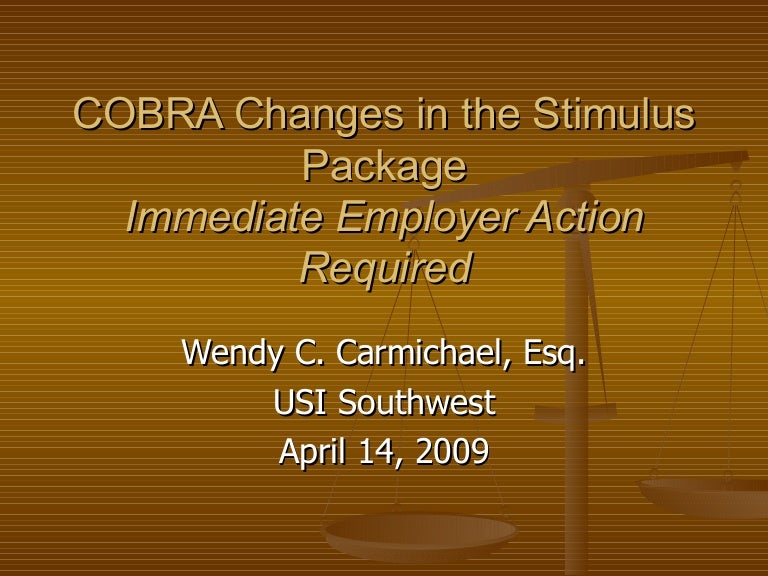 New Cobra Law Slides