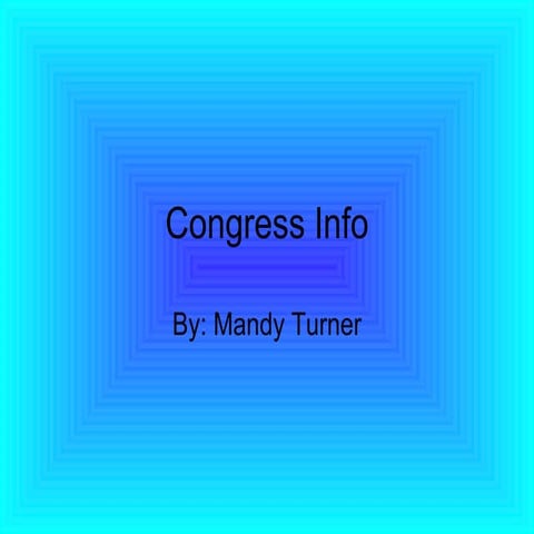 New congress info2f