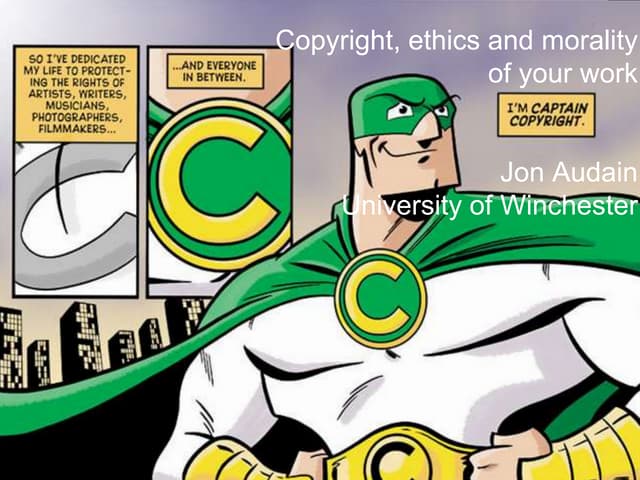 New Copyright and Ethics 2013