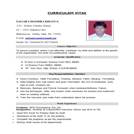 updated CV | DOC