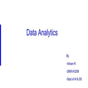 Google Data Analytics | Summary | PPTX