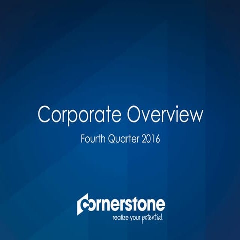 CSOD Investor Deck Q4 2016