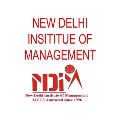 New delhi insititue of management