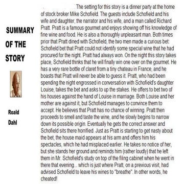 New description vocabulary taste