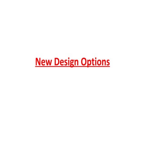 New design options | PPT